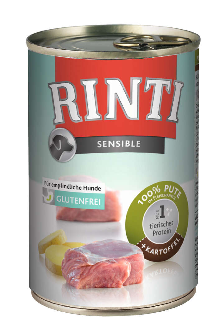RINTI Hunde-Nassfutter Sensible Pute & Kartoffel